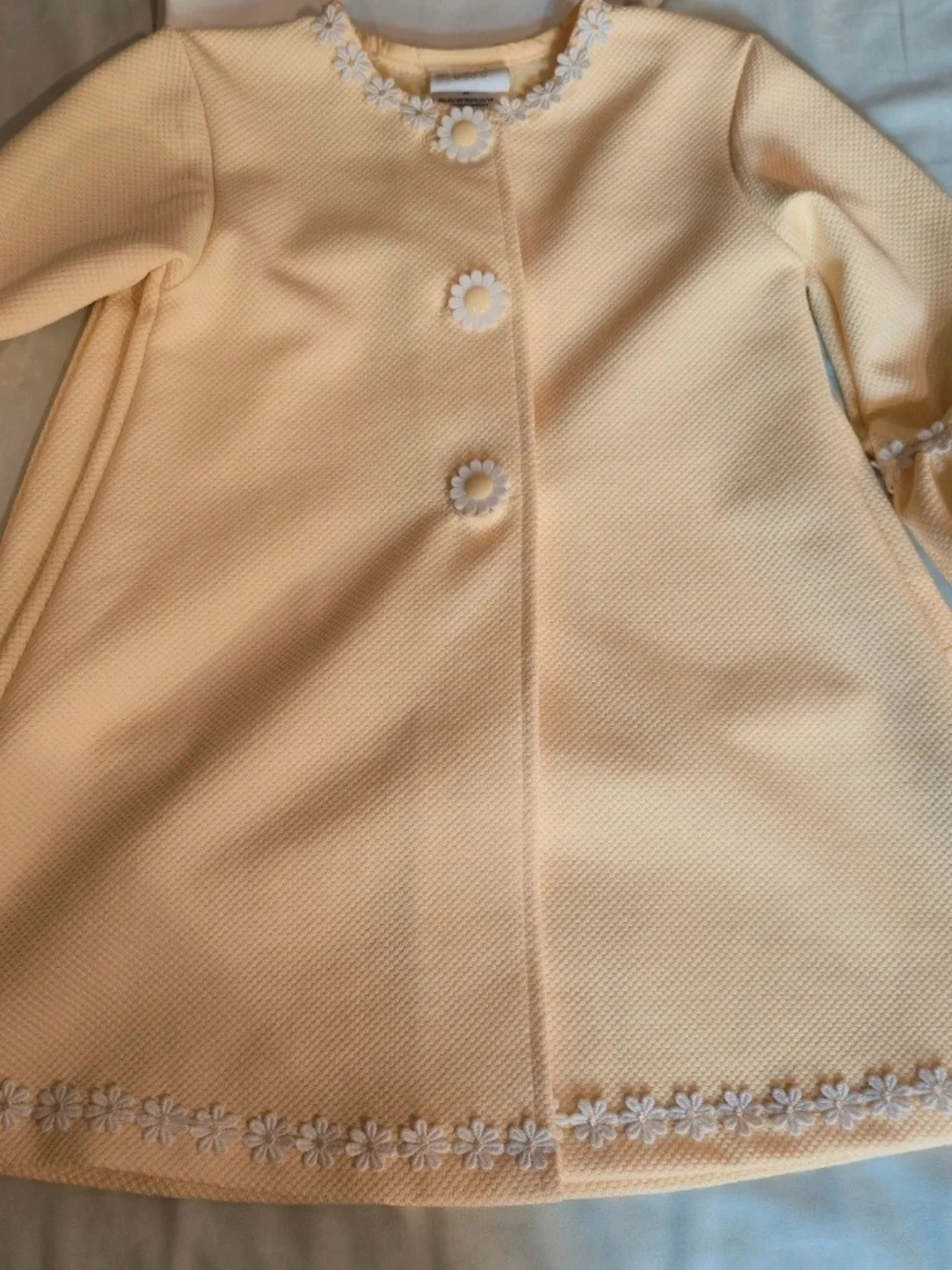 Blueberi Gold White Dress Bodice with Gold Logo Tag